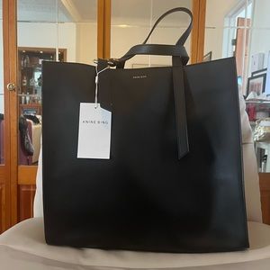 Anine Bing Large leather tote SAMPLE - NWT